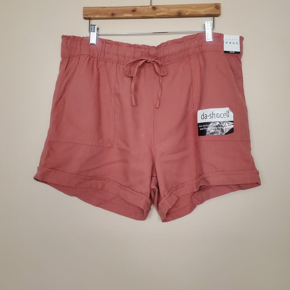 NWT Dash Shorts Pink Red XL